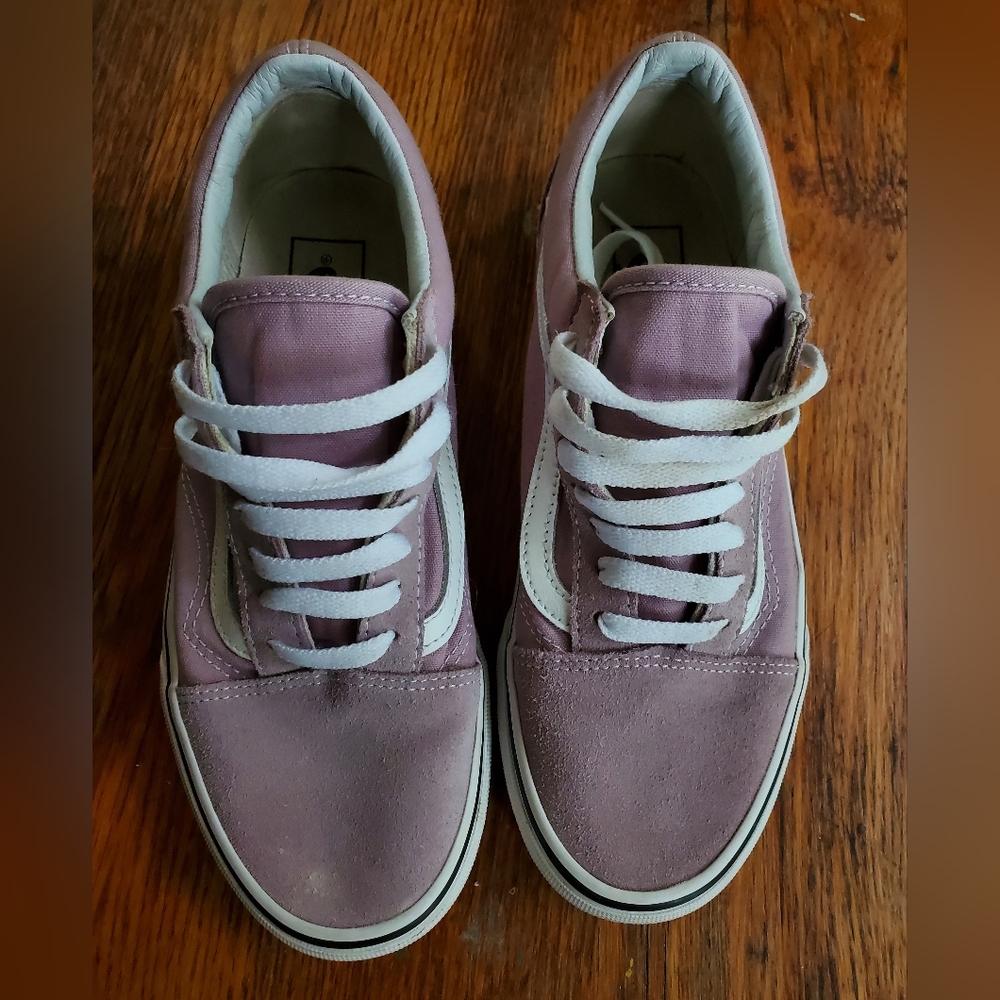 Vans® Unisex Old Skool Lace-Up Sneakers in Sea Fog Sz 7.5 - Picture 6 of 7